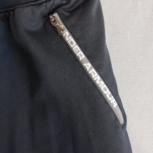 Under Armour sweatpants boys size XL black loose fit zip pockets - Picture 8 of 13